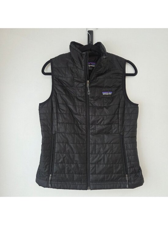 Patagonia Jackets & Blazers - Patagonia Black Puffer Vest Hiking Outdoors Lightweight Women's S
